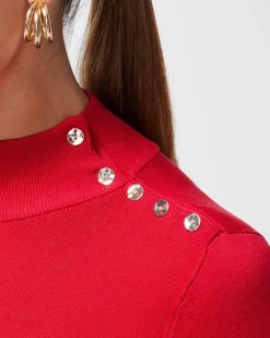 ECOVERO Mock Neck Sweater