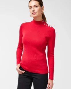 ECOVERO Mock Neck Sweater