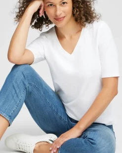 Elbow-Sleeve Perfect Tee