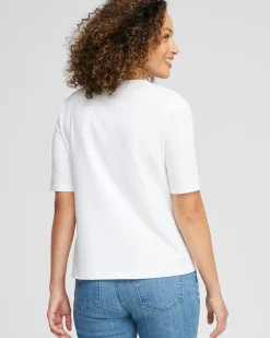 Elbow-Sleeve Perfect Tee