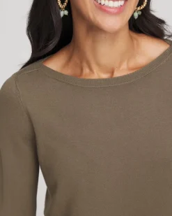 Ella Bateau Pullover Sweater
