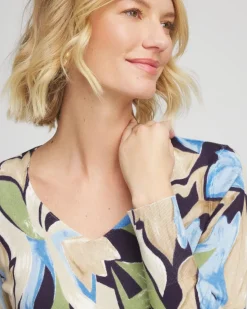 Ella Bloom V-Neck Pullover Sweater