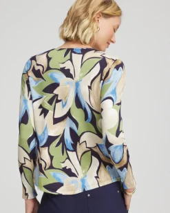Ella Bloom V-Neck Pullover Sweater
