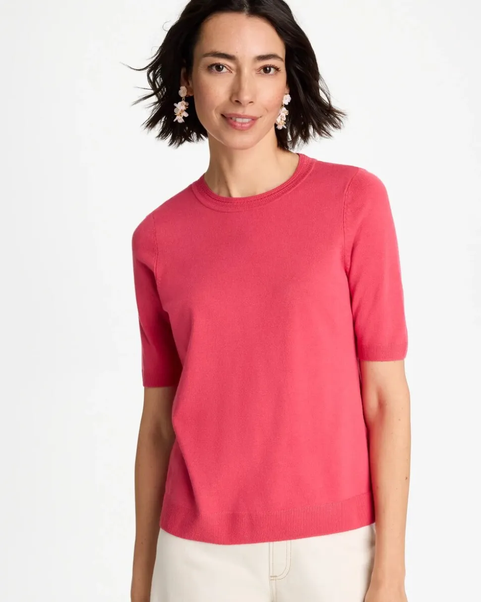 Ella Crewneck Pullover Sweater