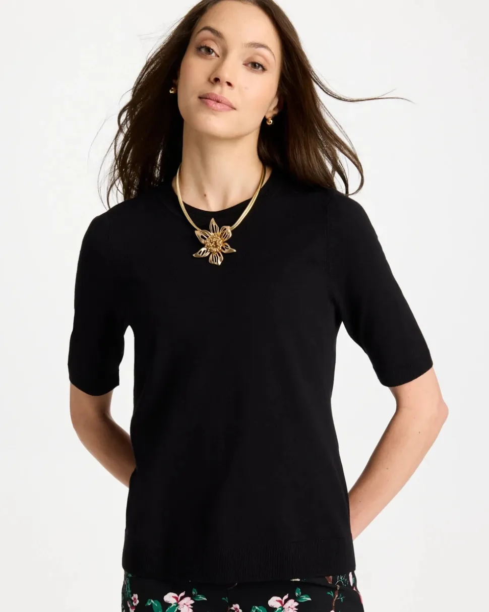 Ella Crewneck Pullover Sweater