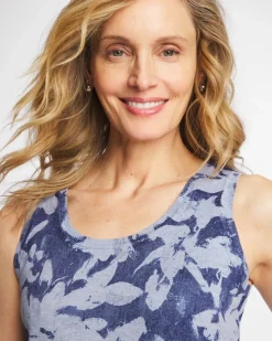 Ella Floral Scoopneck Tank