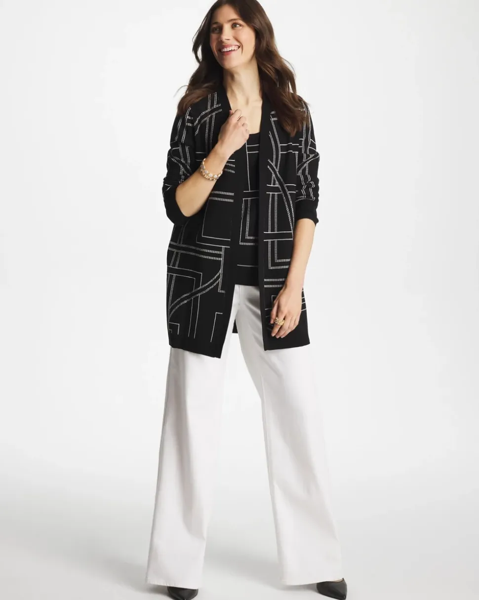 Ella Graphic Cardigan