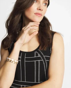 Ella Graphic Scoopneck Tank