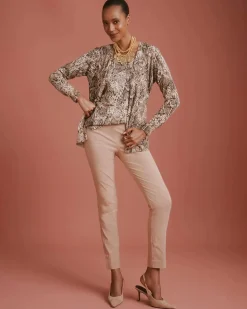 Ella Python Animal Print Cardigan