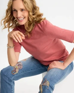 Ella Short-Sleeve Sweater