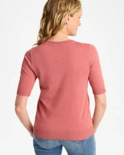 Ella Short-Sleeve Sweater
