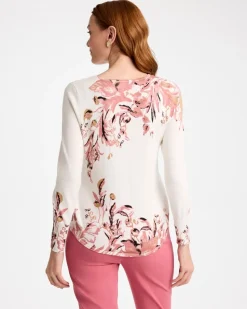 Ella V-Neck Pullover Sweater
