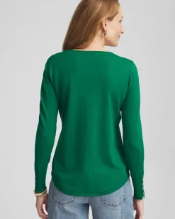 Ella V-Neck Pullover Sweater