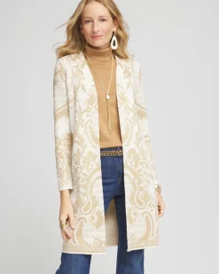 Embellished Jacquard Cardigan