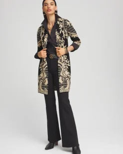 Embellished Jacquard Cardigan