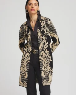 Embellished Jacquard Cardigan