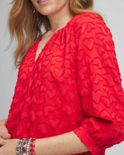 Embellished Valentine's Day Blouse