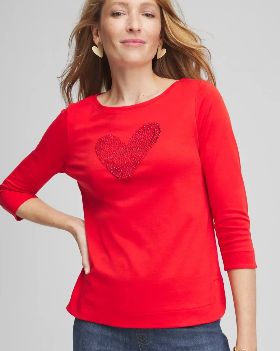 Embellished Valentine's Day Tee