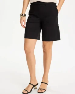 Emme Fly Front Sateen Shorts