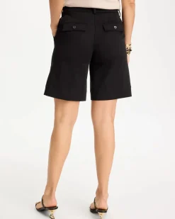 Emme Fly Front Sateen Shorts