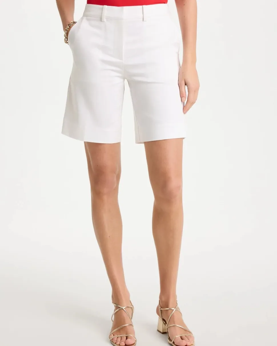 Emme Fly Front Sateen Shorts