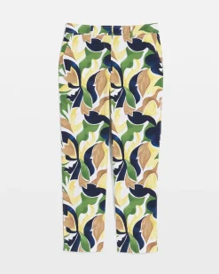 Emme Straight Mod Cropped Pants