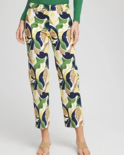 Emme Straight Mod Cropped Pants