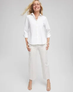 Emme Striped Sailor Straight Crops