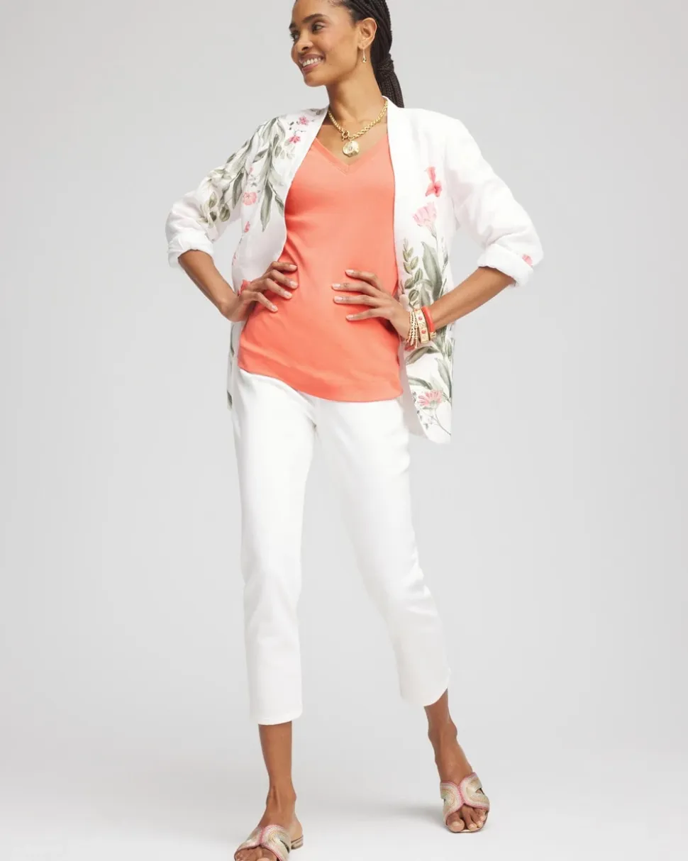 Everyday 3/4 Sleeve V-Neck Tee