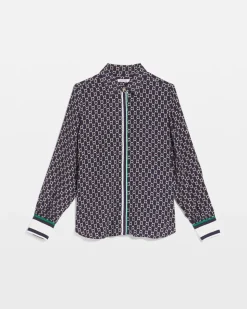 Faux Silk Twill Shirt