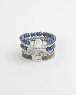 Faux Tennis Stretch Bracelet