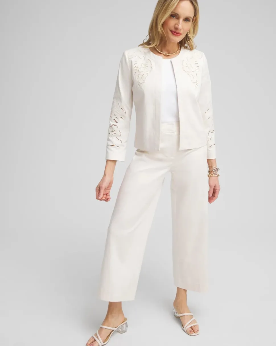 Floral Cutwork Jacket