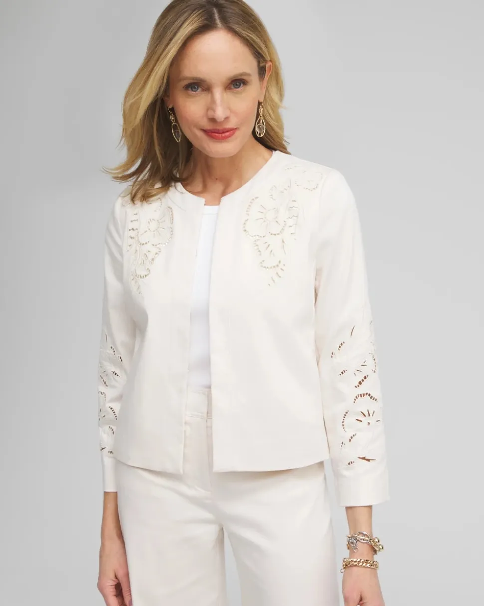 Floral Cutwork Jacket