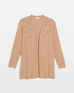 Floral Embroidered Cardigan