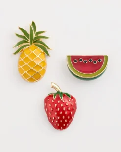 Fruit Brooch Set