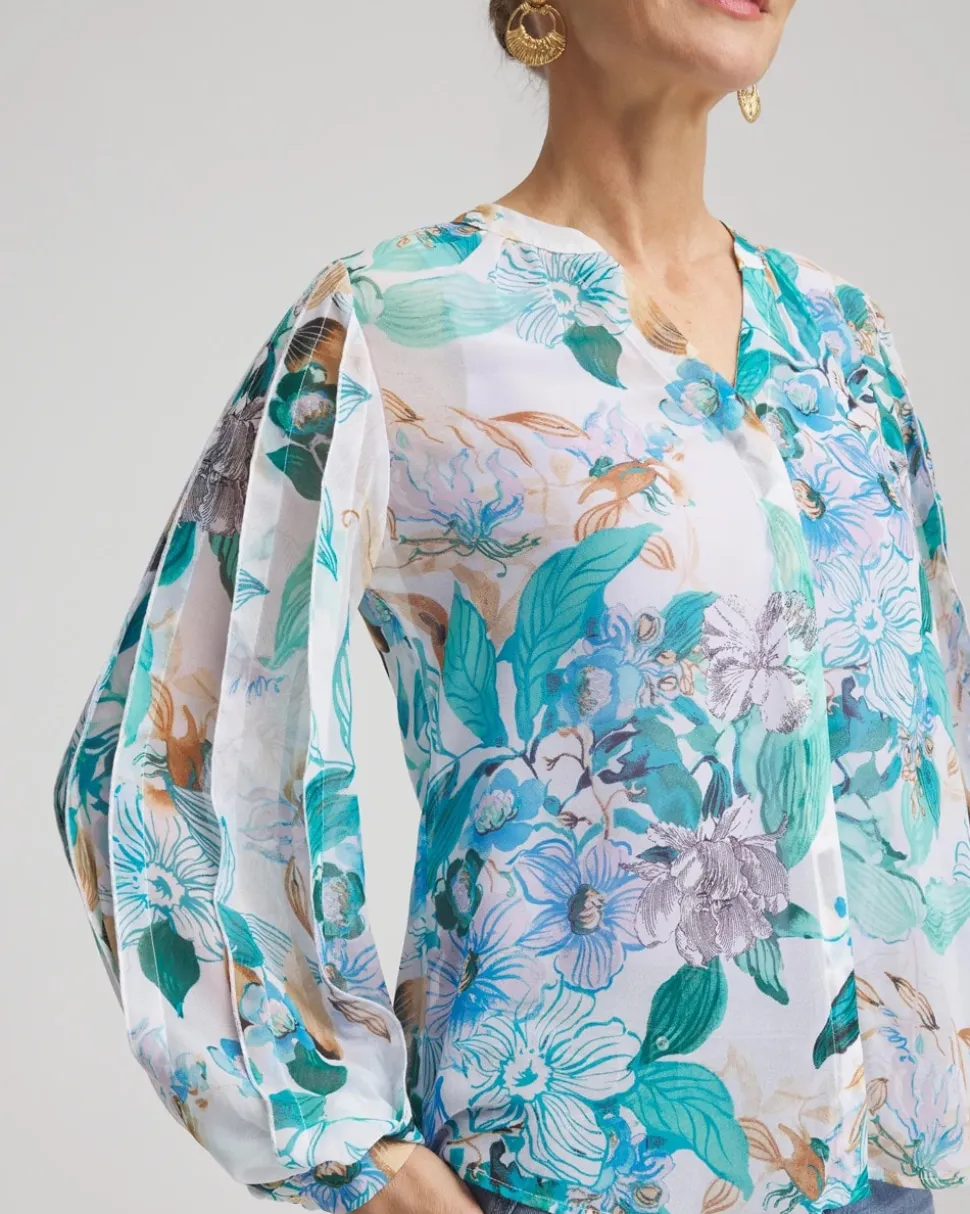 Georgette Billow Sleeved Blouse