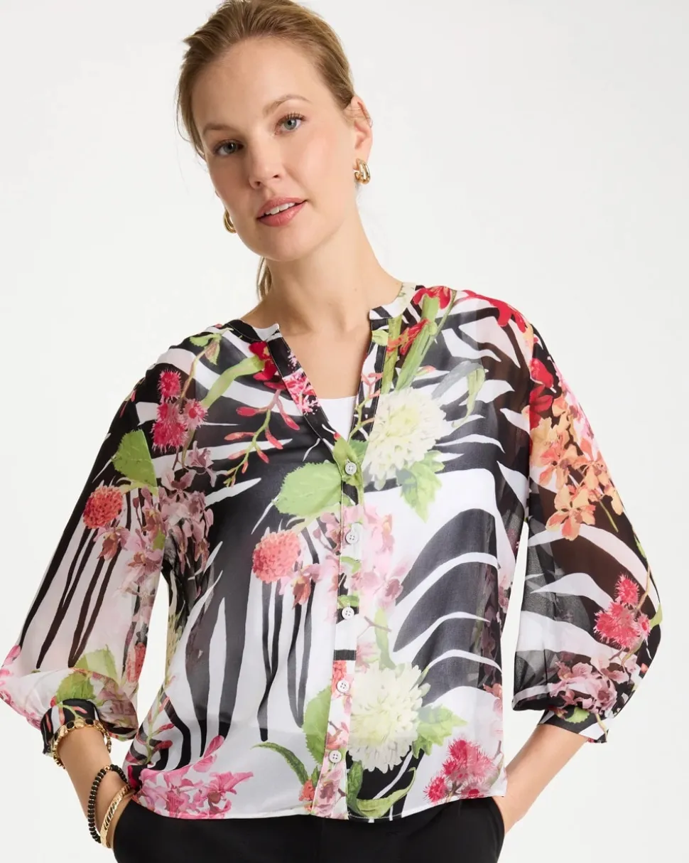 Georgette Lightweight Printed Blouse