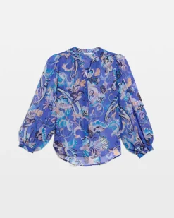 Georgette Paisley Blouse