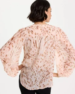 Georgette Soft Spots Blouse