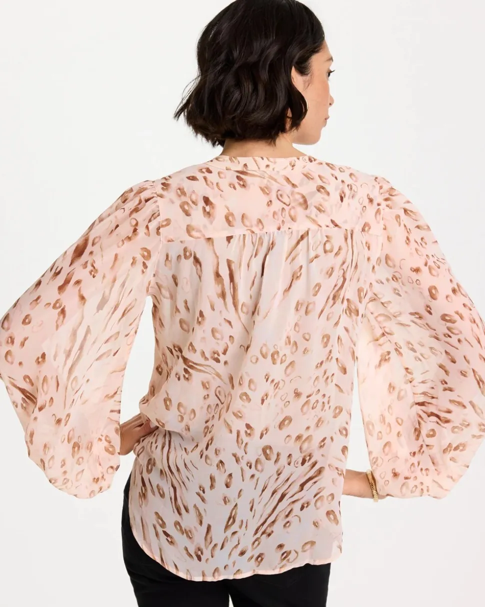 Georgette Soft Spots Blouse