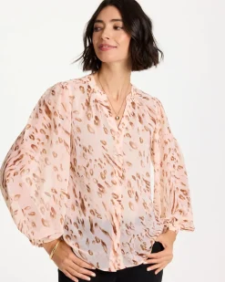 Georgette Soft Spots Blouse