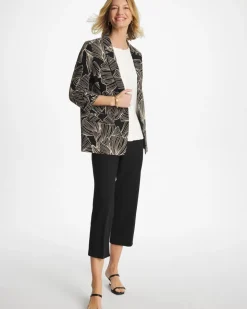 Ginkgo Crepe Blazer