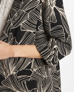Ginkgo Crepe Blazer