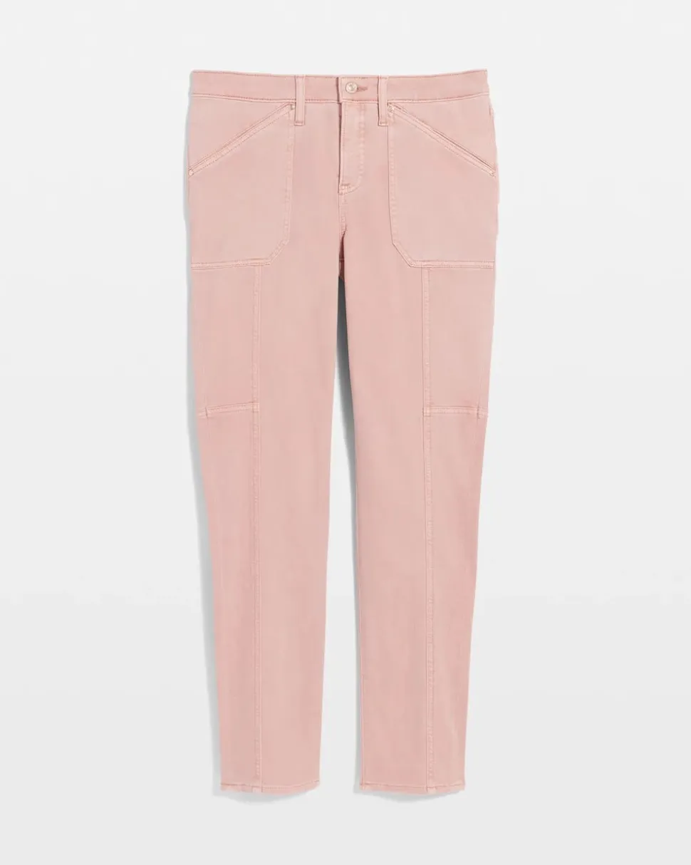 Girlfriend Ankle Utility Jeans