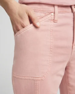Girlfriend Ankle Utility Jeans
