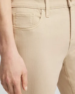 Girlfriend Fray Hem Kick Flare Jeans