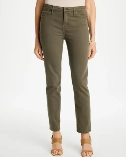 Girlfriend Slim Ankle Jeans