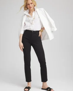 Girlfriend Slim Ankle Jeans