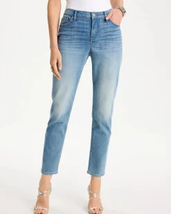 Girlfriend Slim Ankle Jeans