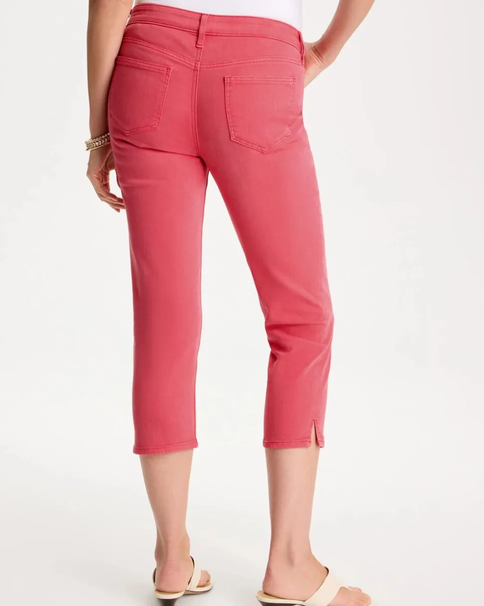Girlfriend Slim Capri Jeans